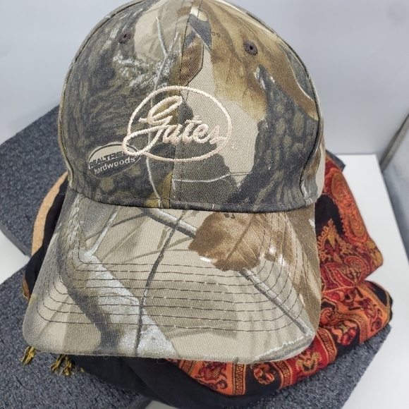 Realtree Camouflage Gates Embroidered Adjustable Strap Hat Cap - Picture 3 of 11